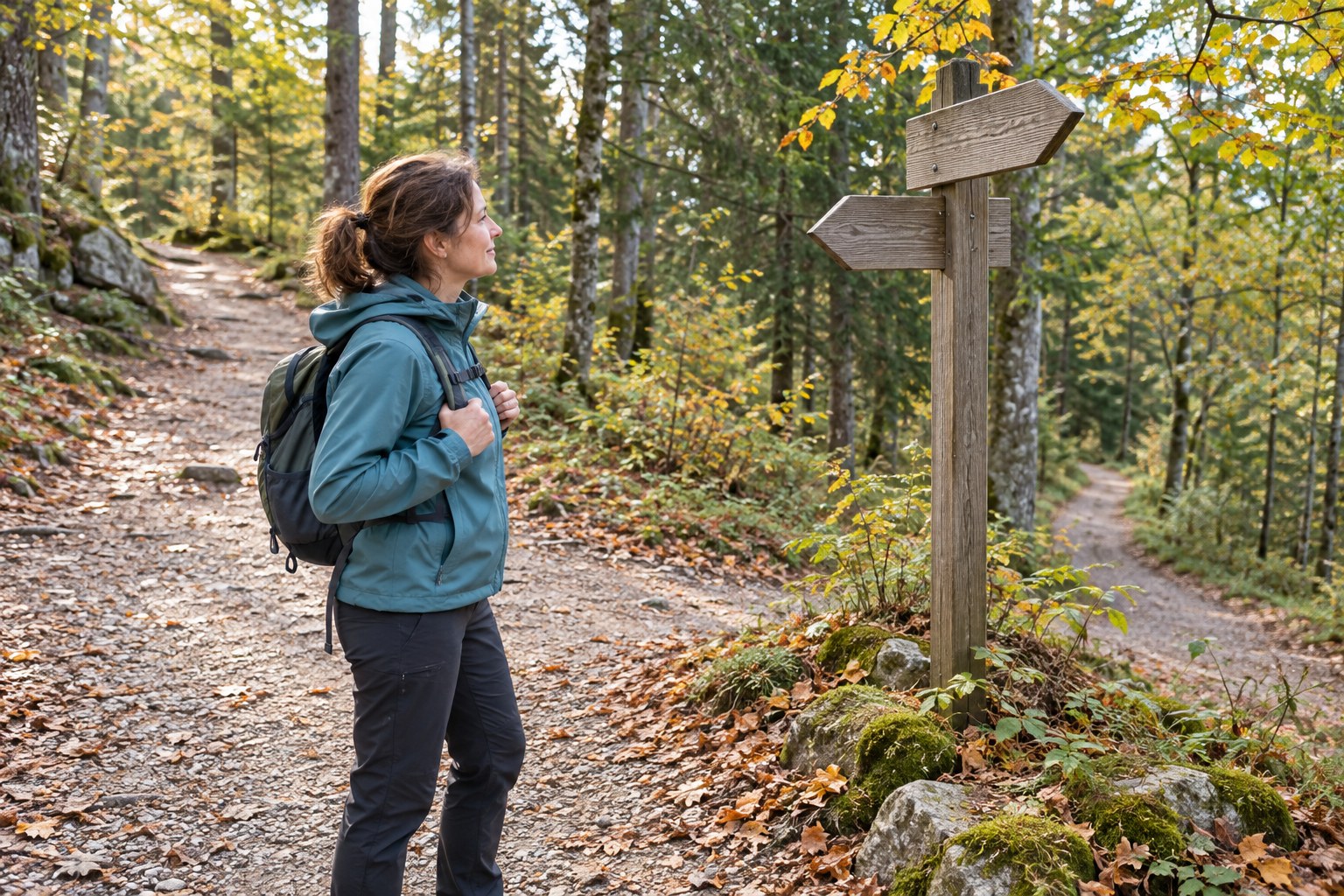 Orientierung beim Wandern: Wegmarkierungen, Karte, Smartphone und GPX verstehen