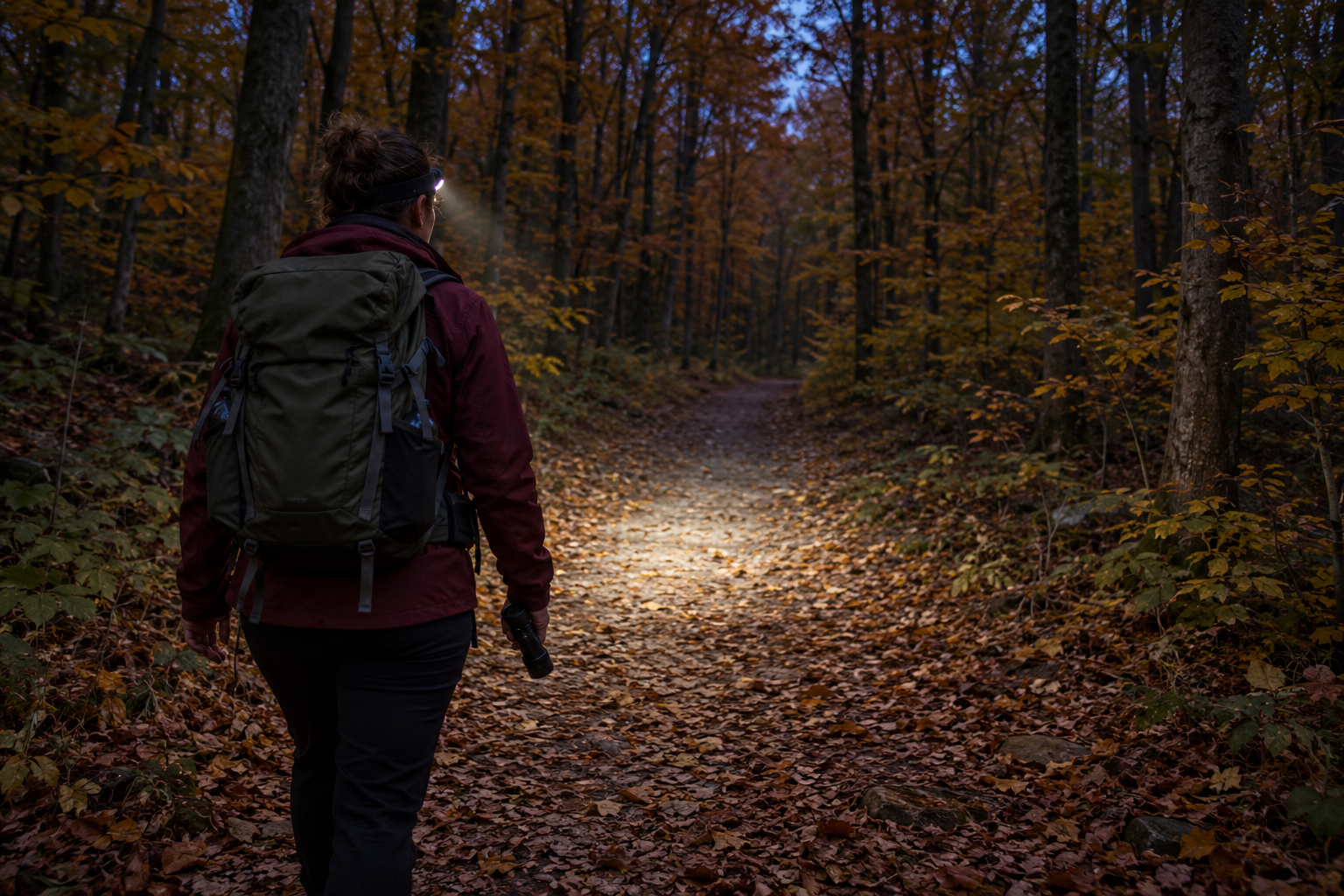 Stirnlampe oder Taschenlampe beim Wandern – was ist besser?